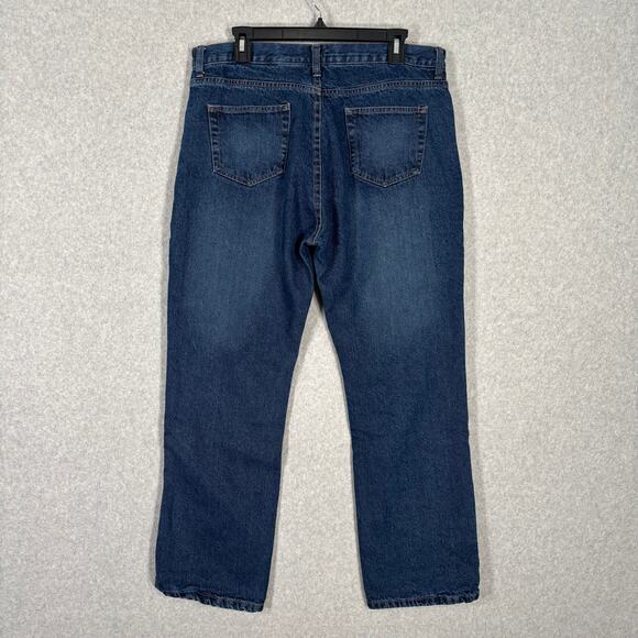 Flannel Lined Jean Women 12 Short Insulated Warm Thermal Soft Pink Plaid Outdoor - Picture 9 of 11